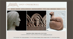 Desktop Screenshot of lucychurchill.com